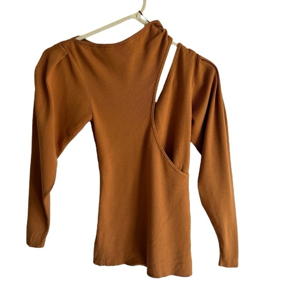 A.L.C. Addison Top in Cashew, Size S - Picture 5 of 10